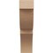 Ekena Millwork 3-inch W x 8-inch D x 12-inch H Valencia Rough Cedar Woodgrain TimberThane Knee Brace, Primed BRCUR03X08X12VALRCPR - alternate 3
